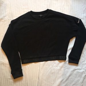 Nike dri fit cropped top